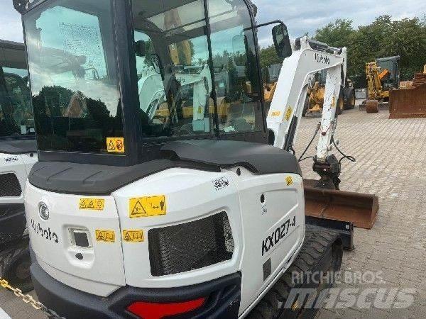 Kubota KX 027-4 ミニ油圧ショベル 7t以下（ミニユンボ・ミニディガー）