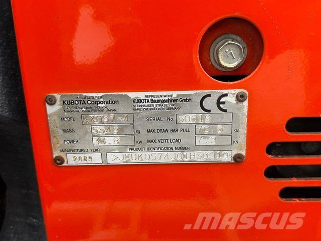Kubota KX057-4 ミニ油圧ショベル 7t以下（ミニユンボ・ミニディガー）