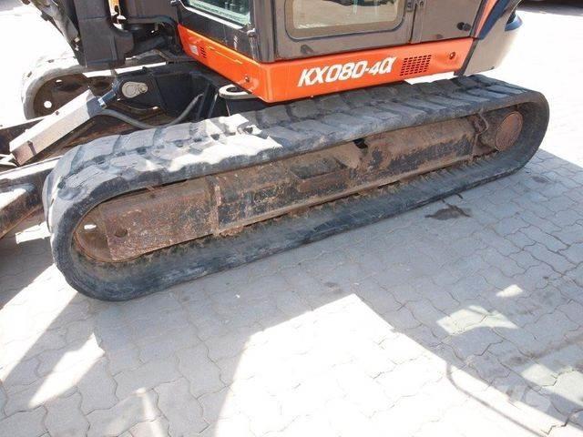 Kubota KX080-4a ミニ油圧ショベル 7t以下（ミニユンボ・ミニディガー）