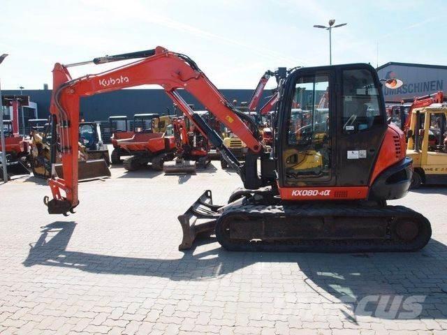 Kubota KX080-4a ミニ油圧ショベル 7t以下（ミニユンボ・ミニディガー）