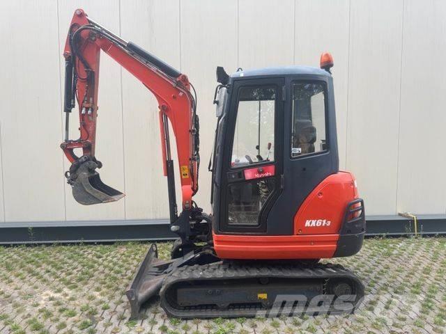 Kubota KX61-3 ミニ油圧ショベル 7t以下（ミニユンボ・ミニディガー）