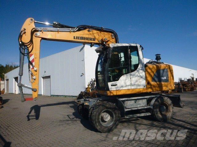Liebherr A 914 Litr. ホイール式油圧ショベル（パワーショベル・ユンボ・バックホー）