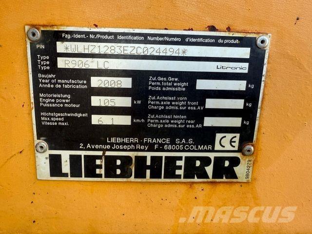 Liebherr R 906 LC 大型油圧ショベル12t以上（パワーショベル・ユンボ）