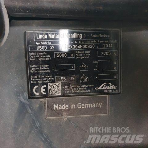 Linde H50D-02 ディーゼル・軽油