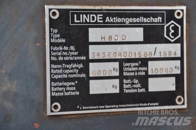 Linde H60D / Duplex ディーゼル・軽油