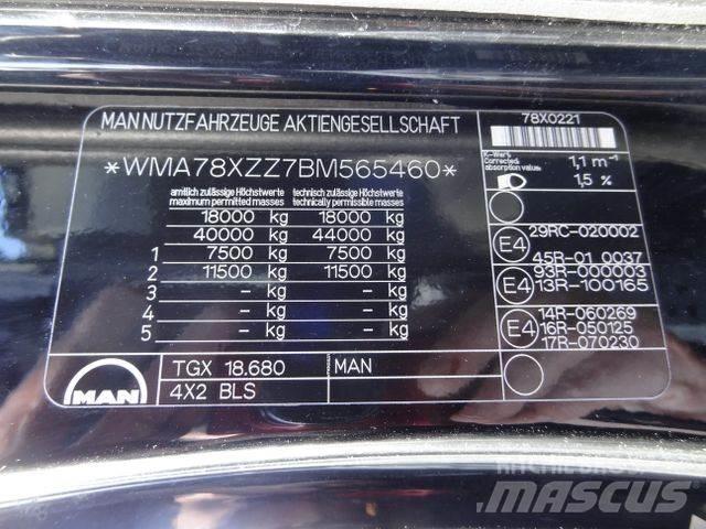 MAN TGX 18.680 V8 中古トラクターヘッド | トレーラーヘッド