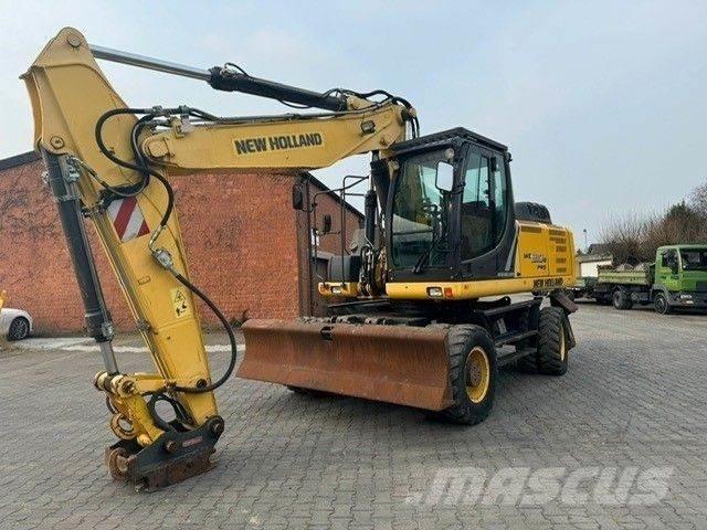 New Holland WE210 ホイール式油圧ショベル（パワーショベル・ユンボ・バックホー）