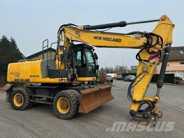 New Holland WE210 ホイール式油圧ショベル（パワーショベル・ユンボ・バックホー）