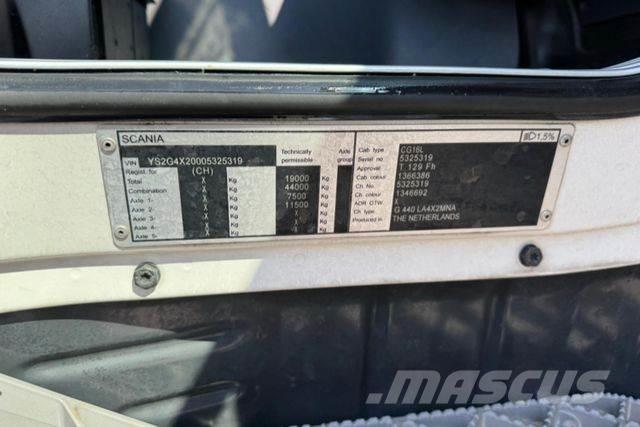 Scania G440 4x2 中古トラクターヘッド | トレーラーヘッド