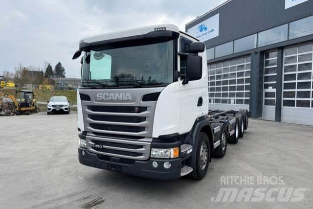 Scania G450 10x4 キャブ付きシャーシ