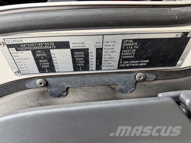 Scania P280 6X2*4 キャブ付きシャーシ