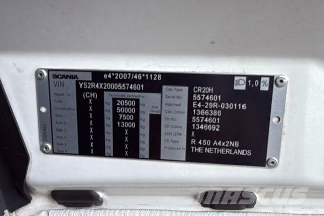 Scania R450 4x2 中古トラクターヘッド | トレーラーヘッド