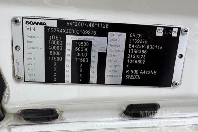 Scania R500 4x2 中古トラクターヘッド | トレーラーヘッド