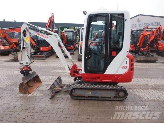 Takeuchi TB 216 ミニ油圧ショベル 7t以下（ミニユンボ・ミニディガー）