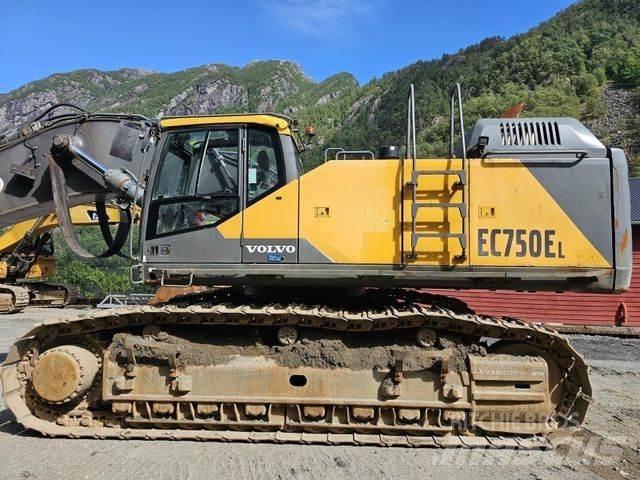 Volvo EC 750 EL 大型油圧ショベル12t以上（パワーショベル・ユンボ）