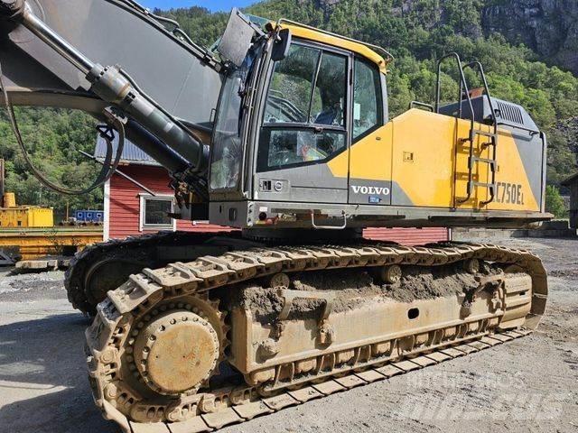 Volvo EC 750 EL 大型油圧ショベル12t以上（パワーショベル・ユンボ）