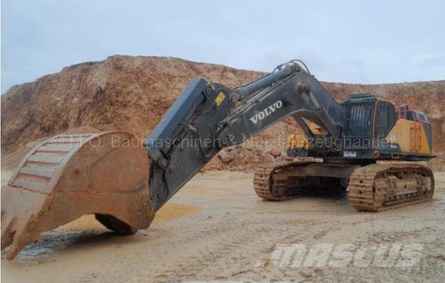 Volvo EC750E 大型油圧ショベル12t以上（パワーショベル・ユンボ）