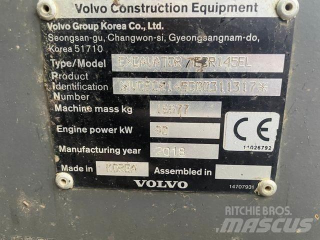 Volvo ECR 145 L 大型油圧ショベル12t以上（パワーショベル・ユンボ）