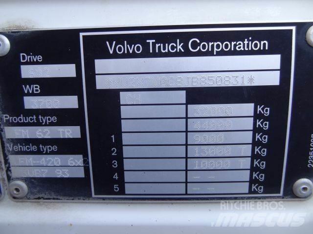 Volvo FM 420 6X2*4 キャブ付きシャーシ