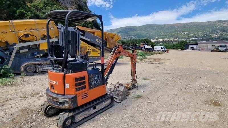 Hitachi ZAXIS 19 ミニ油圧ショベル 7t以下（ミニユンボ・ミニディガー）