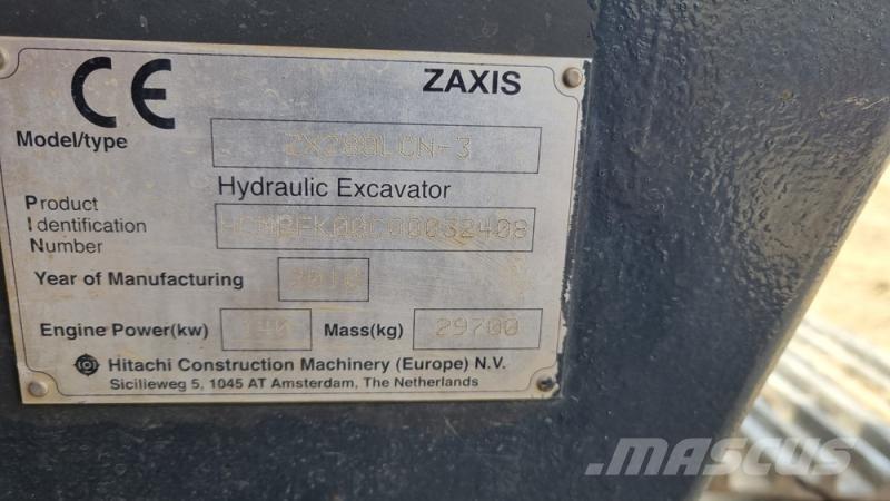 Hitachi ZX280 大型油圧ショベル12t以上（パワーショベル・ユンボ）