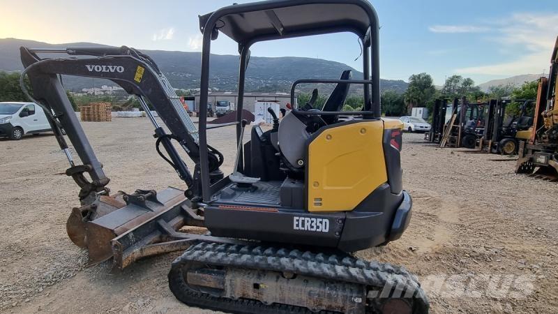 Volvo ECR35D ミニ油圧ショベル 7t以下（ミニユンボ・ミニディガー）