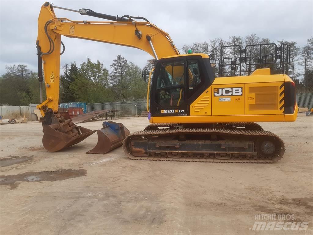 JCB 220X 大型油圧ショベル12t以上（パワーショベル・ユンボ）