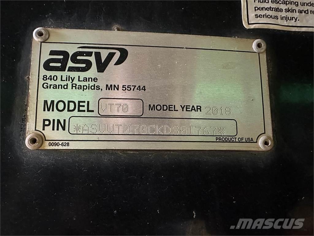 ASV VT-70 スキッドステアローダー