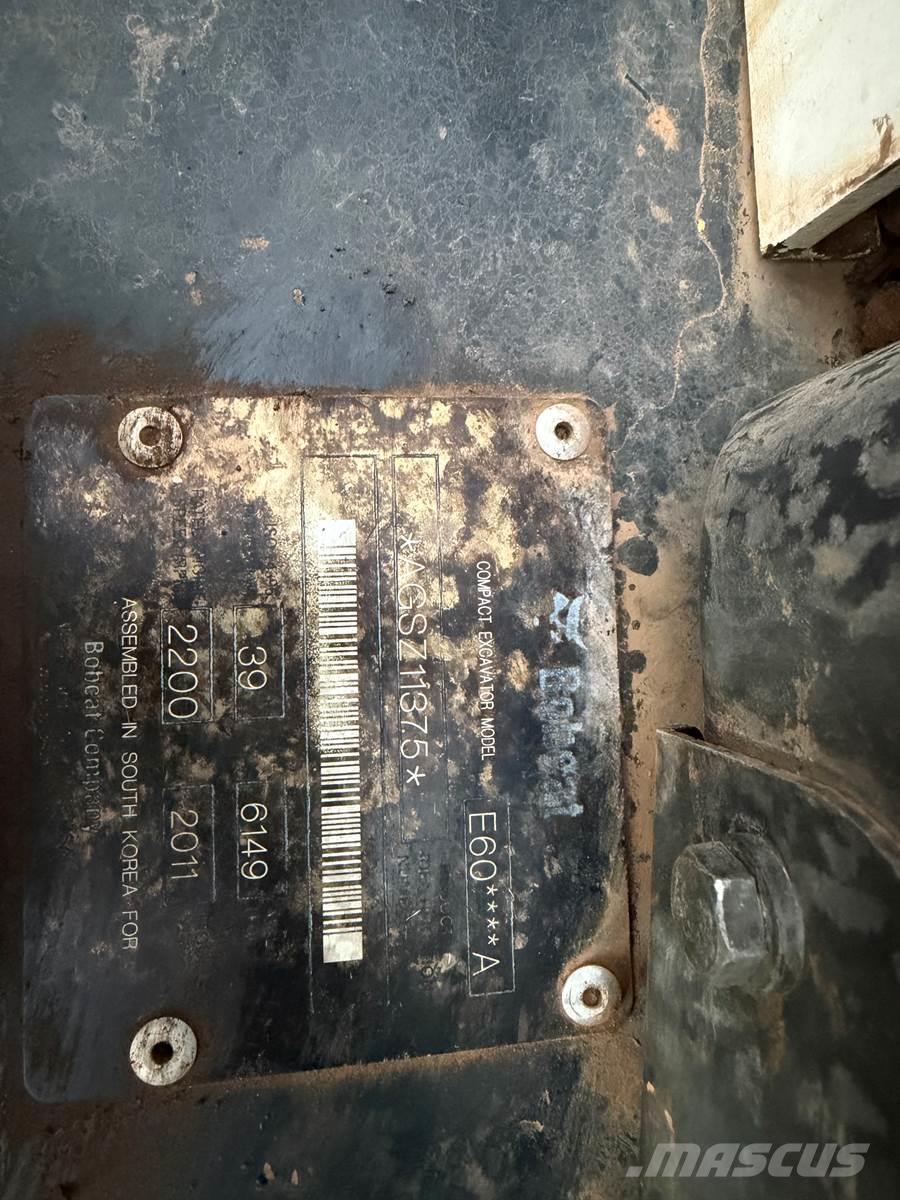 Bobcat E60 大型油圧ショベル12t以上（パワーショベル・ユンボ）