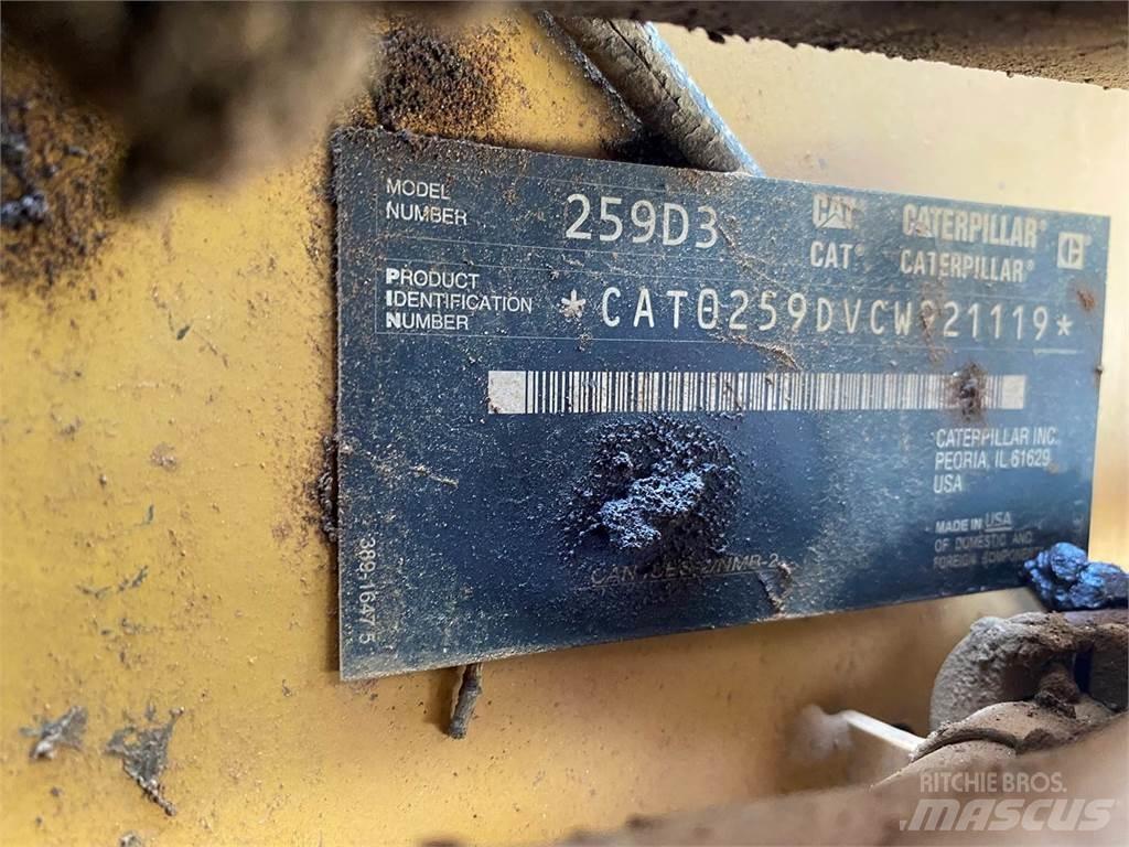 CAT 259D3 スキッドステアローダー