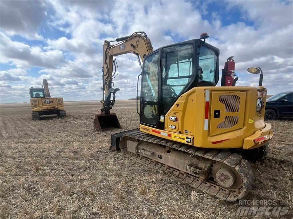 CAT 308CR 大型油圧ショベル12t以上（パワーショベル・ユンボ）