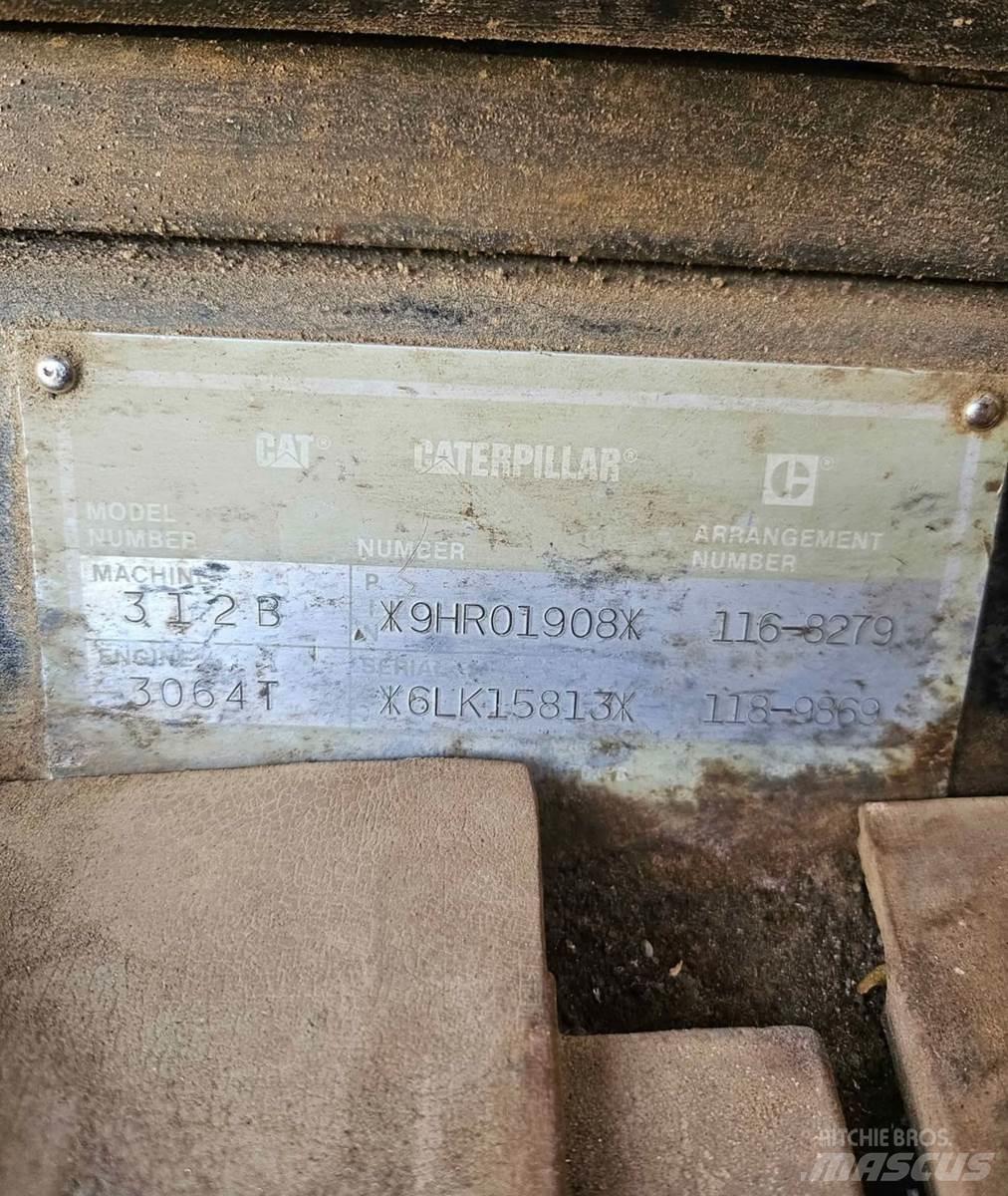 CAT 312B 大型油圧ショベル12t以上（パワーショベル・ユンボ）