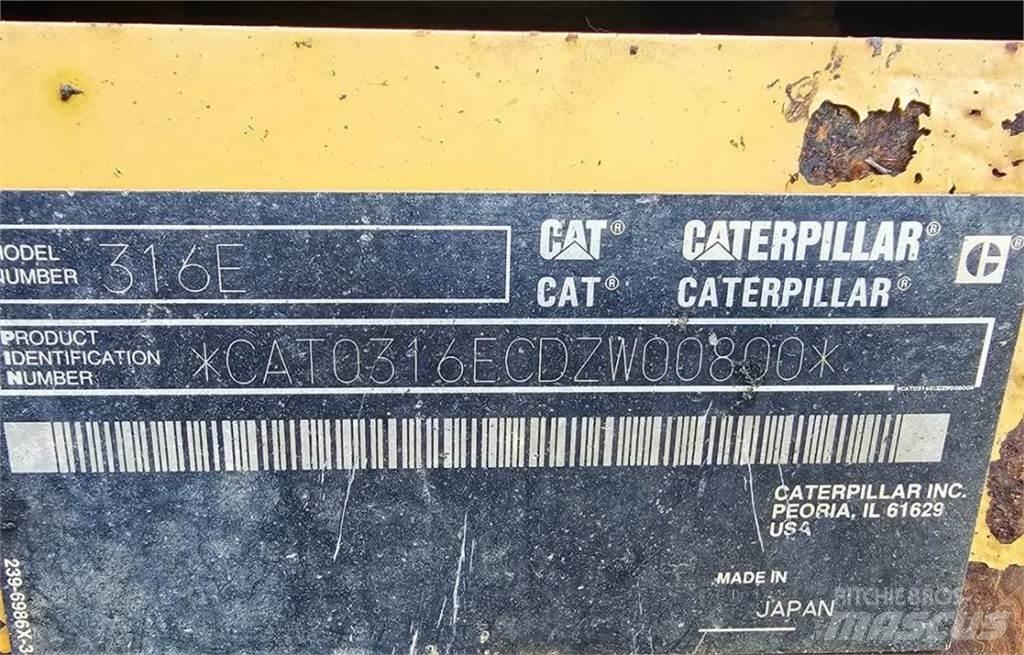 CAT 316EL 大型油圧ショベル12t以上（パワーショベル・ユンボ）