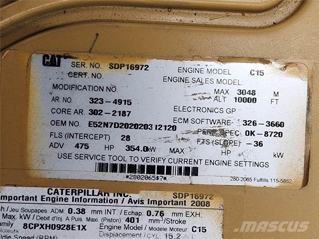 CAT C15 電子機器