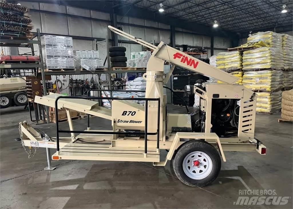 Finn B70T ホッパー、ブロワー、エレベーター