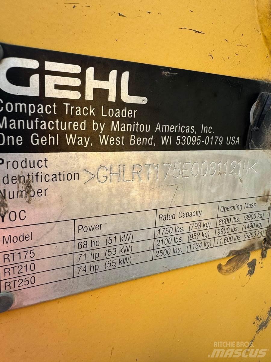 Gehl RT175 スキッドステアローダー
