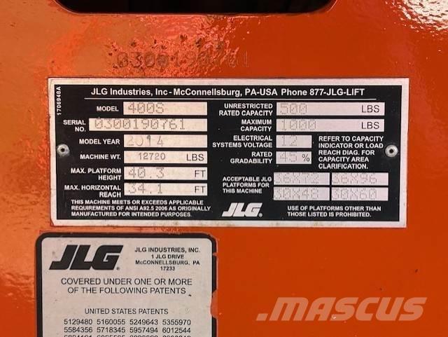 JLG 400S その他リフトとプラットフォーム