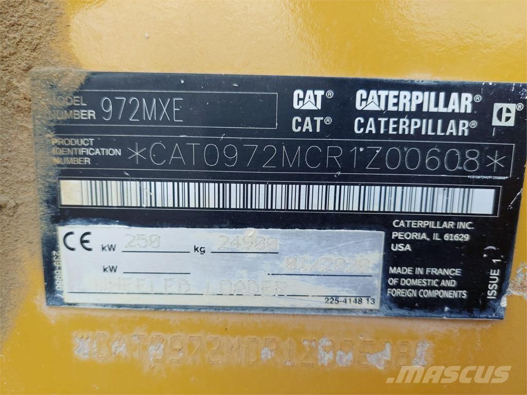 CAT 972MXE ホイールローダー・タイヤショベル