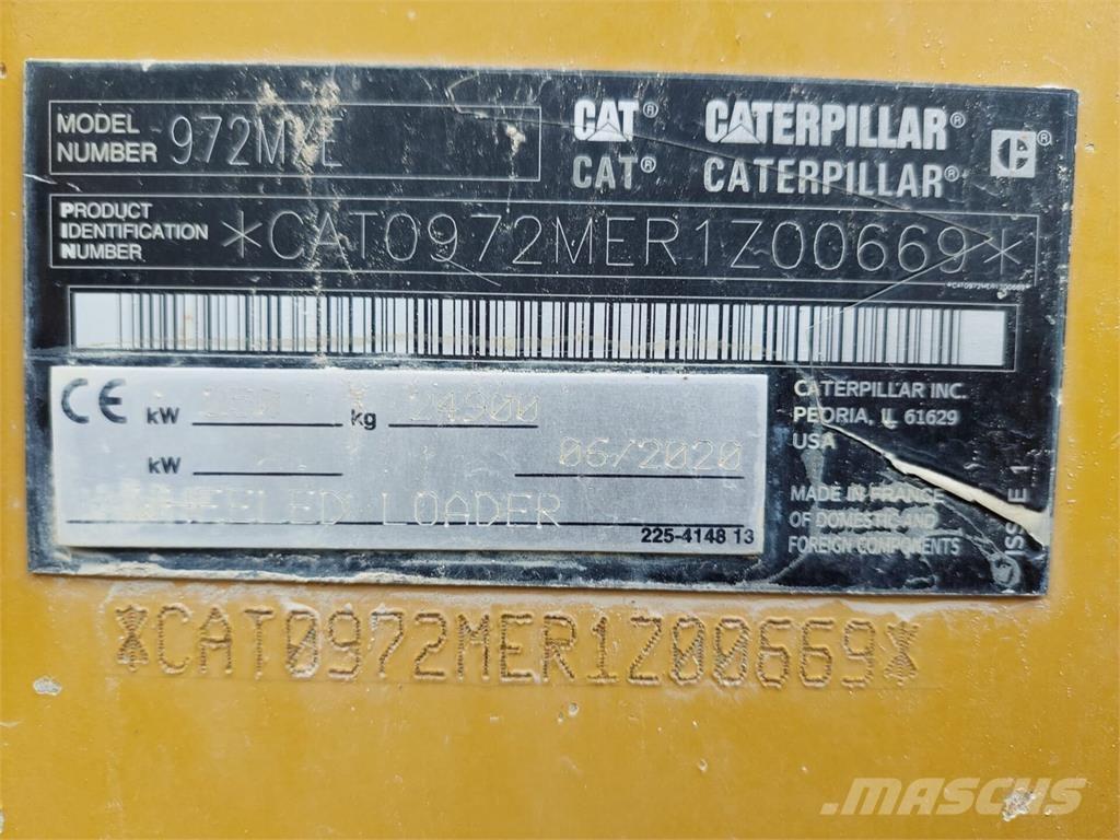 CAT 972MXE ホイールローダー・タイヤショベル