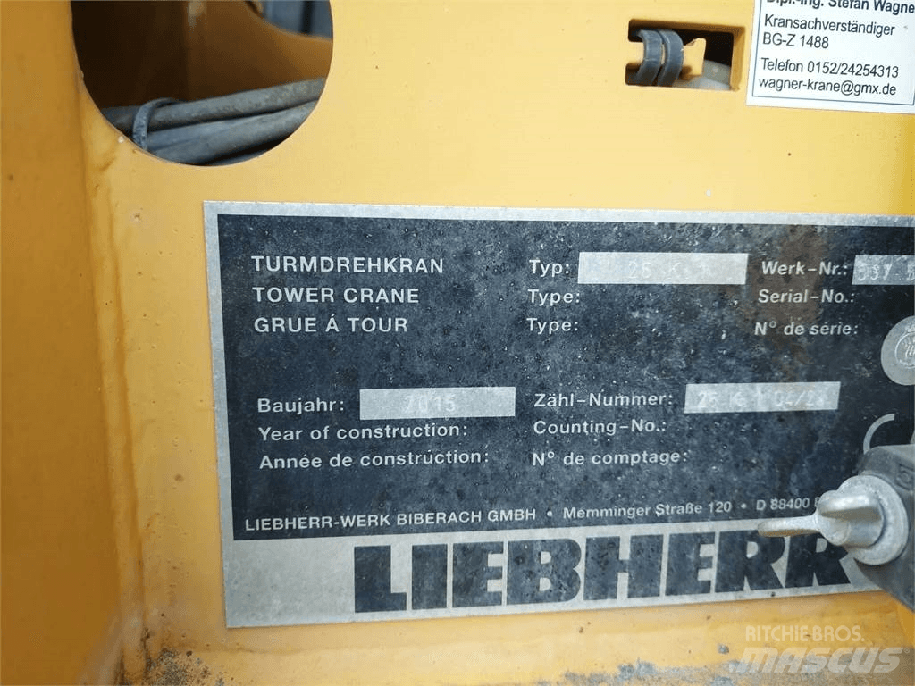 Liebherr 26K.1 建設機械 -　その他