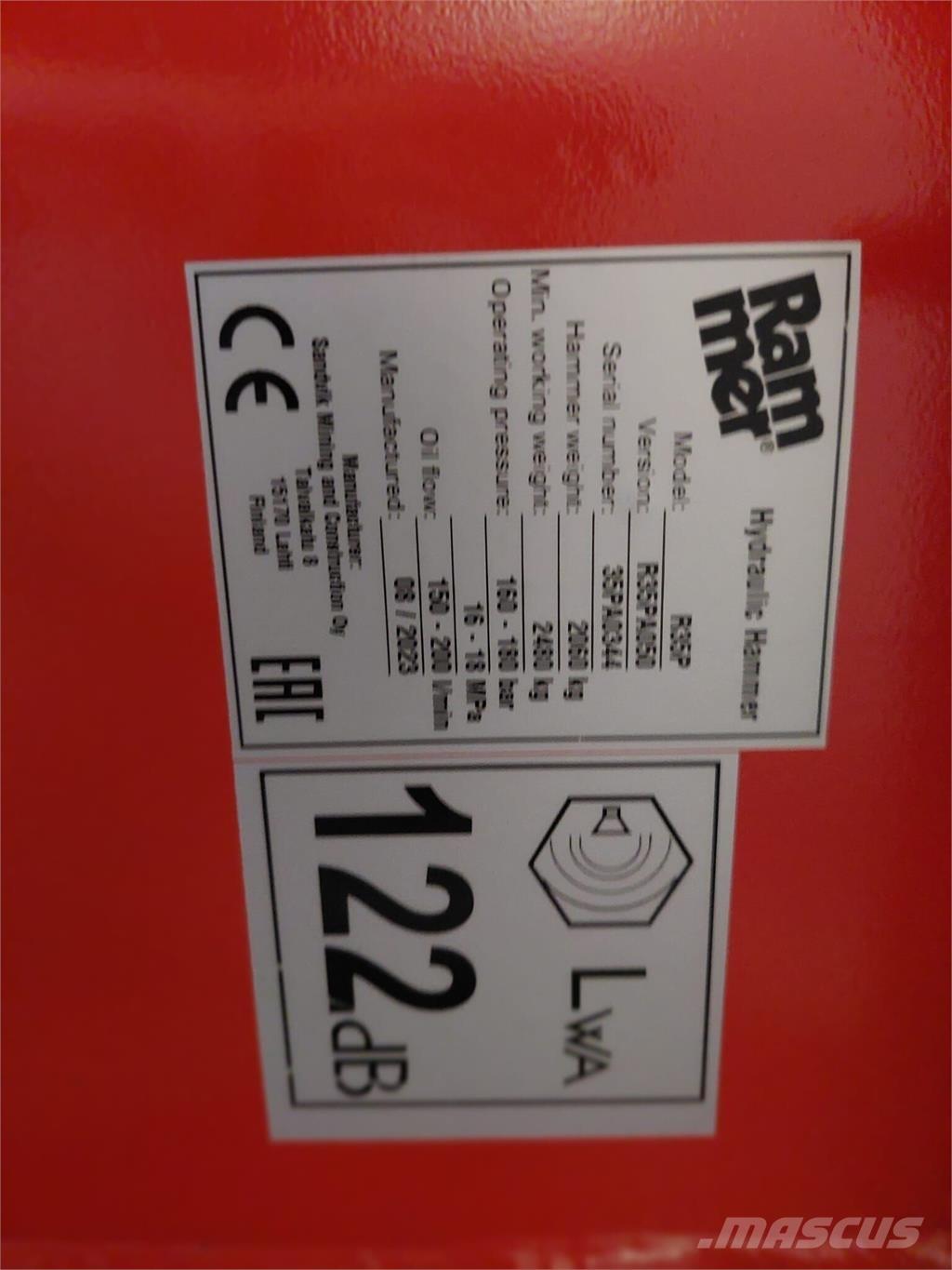 Rammer R35P 建設機械 -　その他