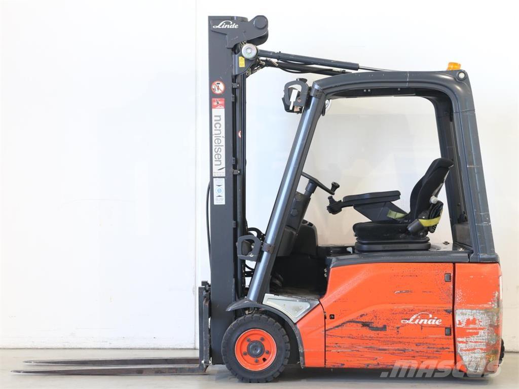 Linde E16/386-01 バッテリーフォークリフト