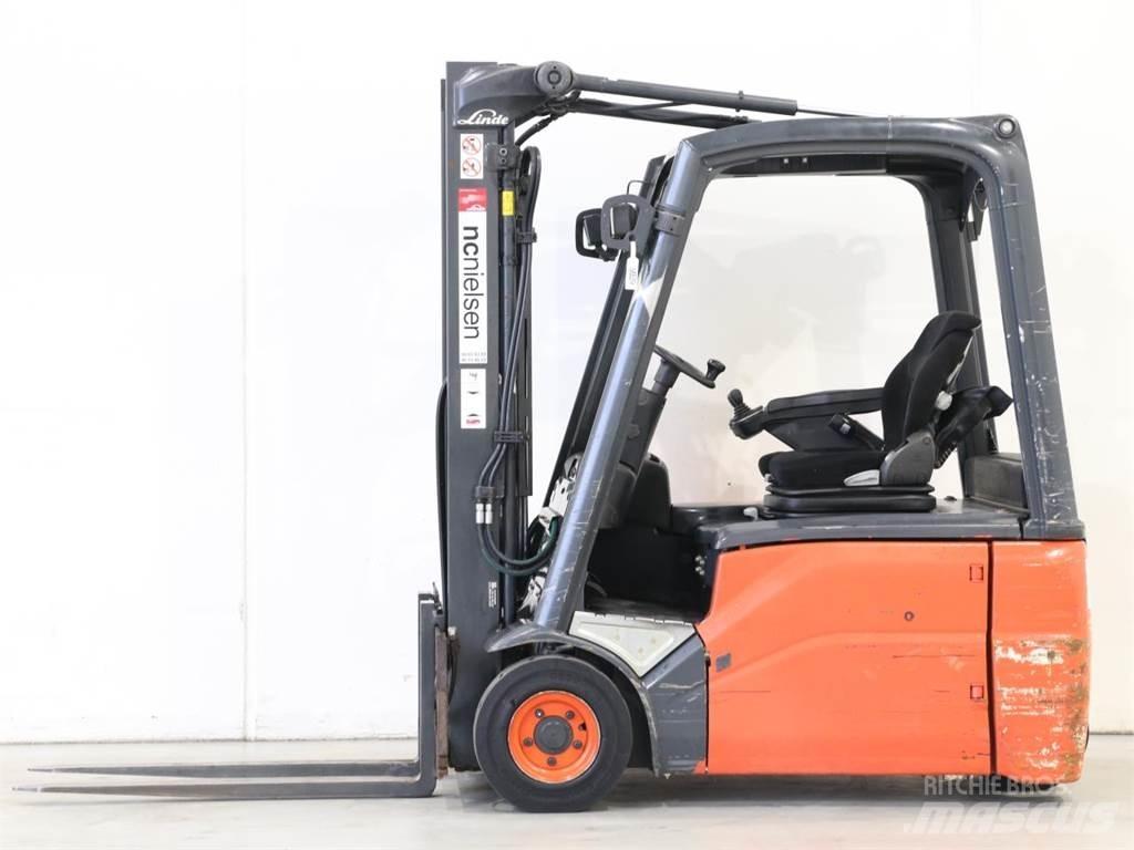 Linde E16/386-01 バッテリーフォークリフト