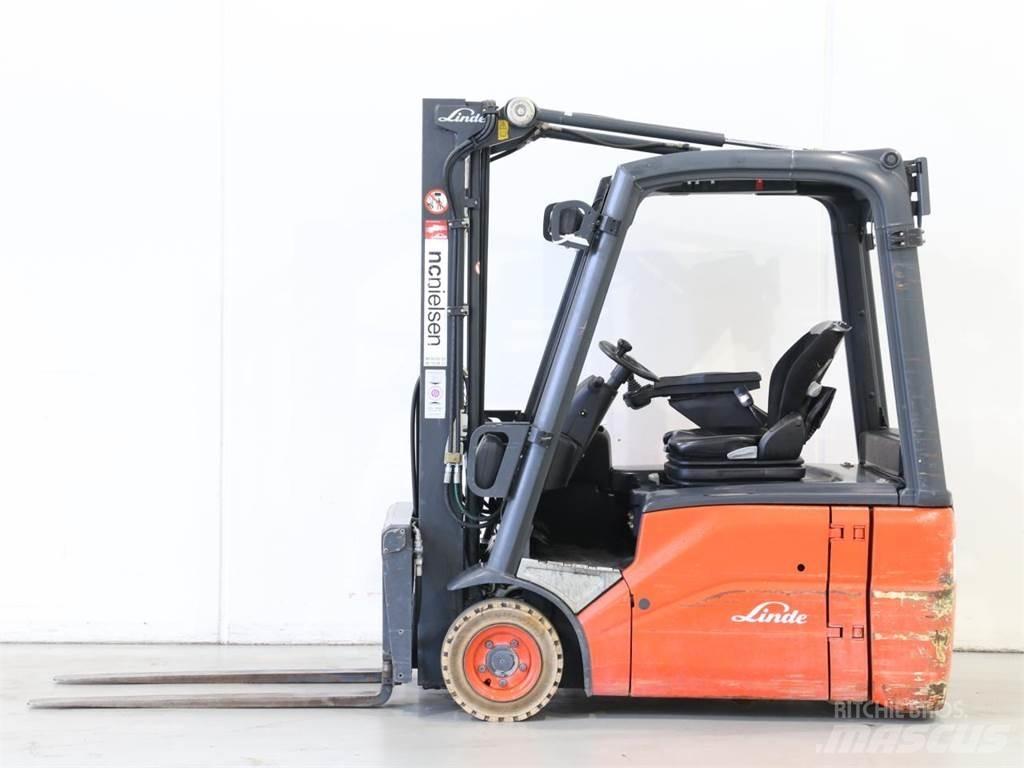 Linde E16/386-01 バッテリーフォークリフト