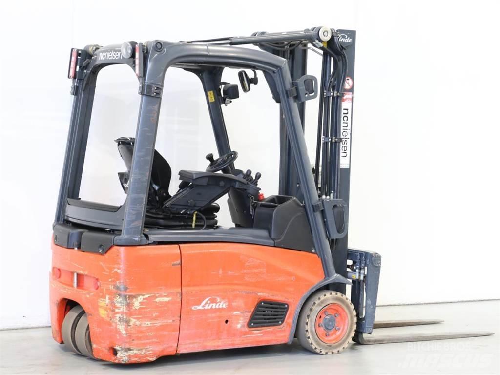Linde E16/386-01 バッテリーフォークリフト