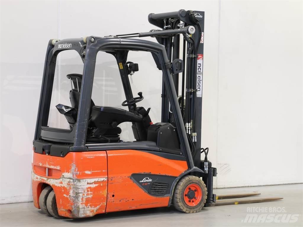Linde E16/386-02 バッテリーフォークリフト