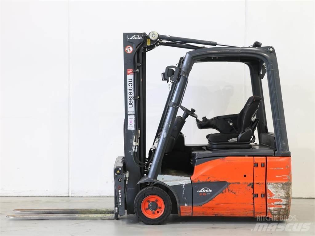 Linde E16/386-02 EVO バッテリーフォークリフト
