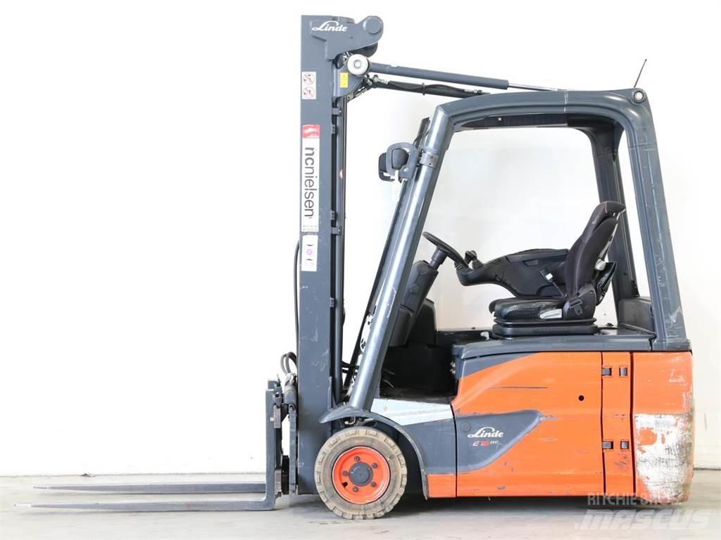 Linde E16/386-02 EVO バッテリーフォークリフト