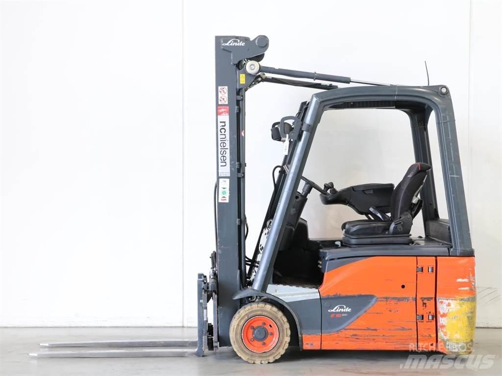 Linde E16/386-02 EVO バッテリーフォークリフト