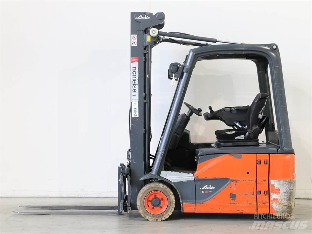 Linde E16/386-02 EVO バッテリーフォークリフト